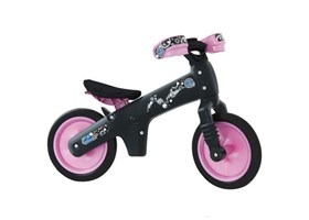 bicikl-guralica-bellelli-pvc-black-pink