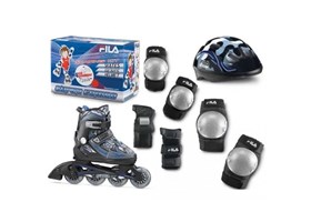 roleri-fila-deciji-x-one-set-3-1-podesivi-black-blue